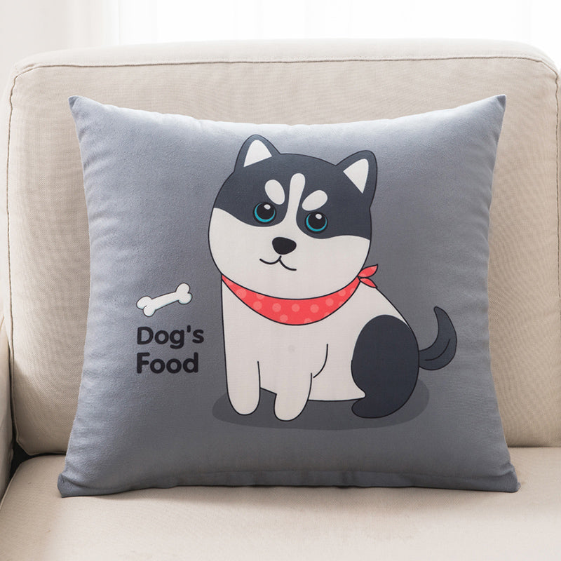 Cute Decorative Throw Pillow – Soft Plush Sofa Cushion for Living Room, Bedroom & Bedside