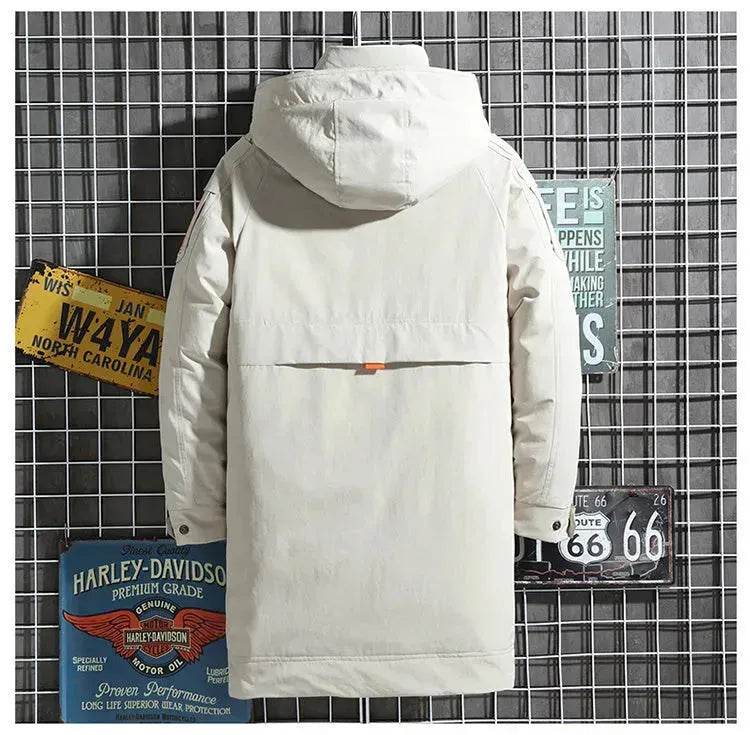 Automne Hiver Doudoune de travail mi-longue homme