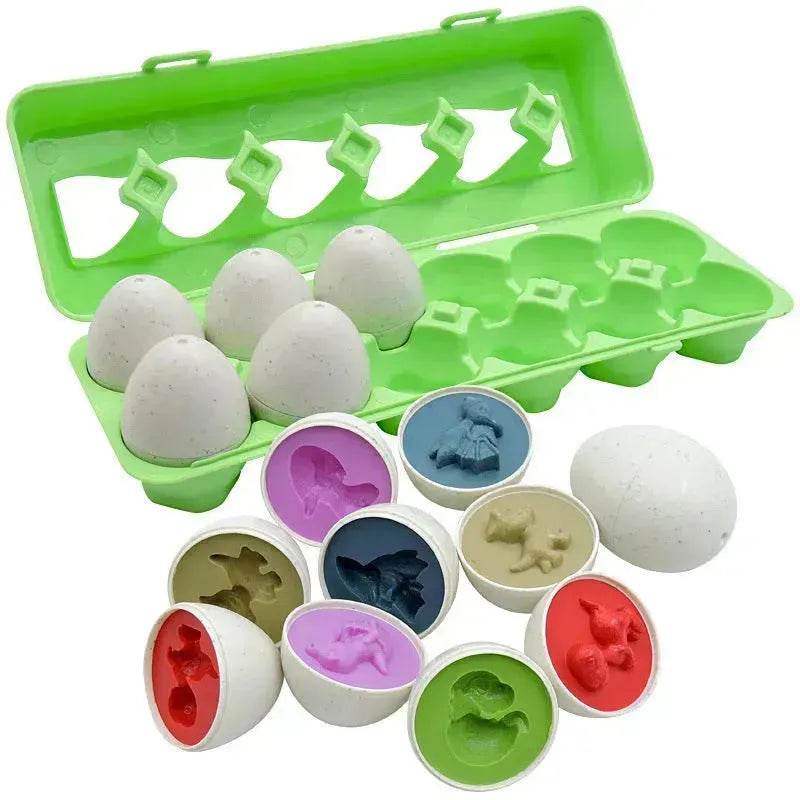 Jouet Éducatif Bébé Apprentissage Smart Egg Jeux Formes Tri Jouets Montessori pour Enfants