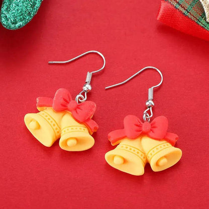 Creative Cartoon Christmas Earrings Fashion