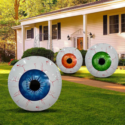 Halloween Eyeball Balloon Inflatable Decoration – Giant Spooky Eye Yard Decor for Halloween Party