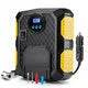 Car Air Pump with Digital Display 12v Portable Emergency Air Pump For Car With Lighted Tire Inflator