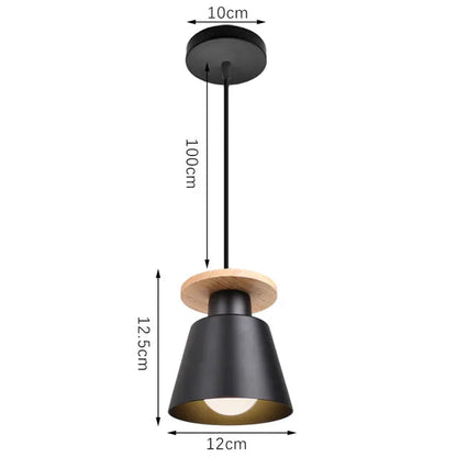 Modern LED Chandelier Ceiling Light – European Retro Iron Pendant Lamp for Dining Room, Bedroom & Living Room