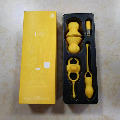 Thunder Storm Seven Torture Multi-functional Toys Kit For Women