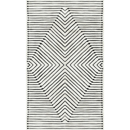 Calator Black & Ivory Rug