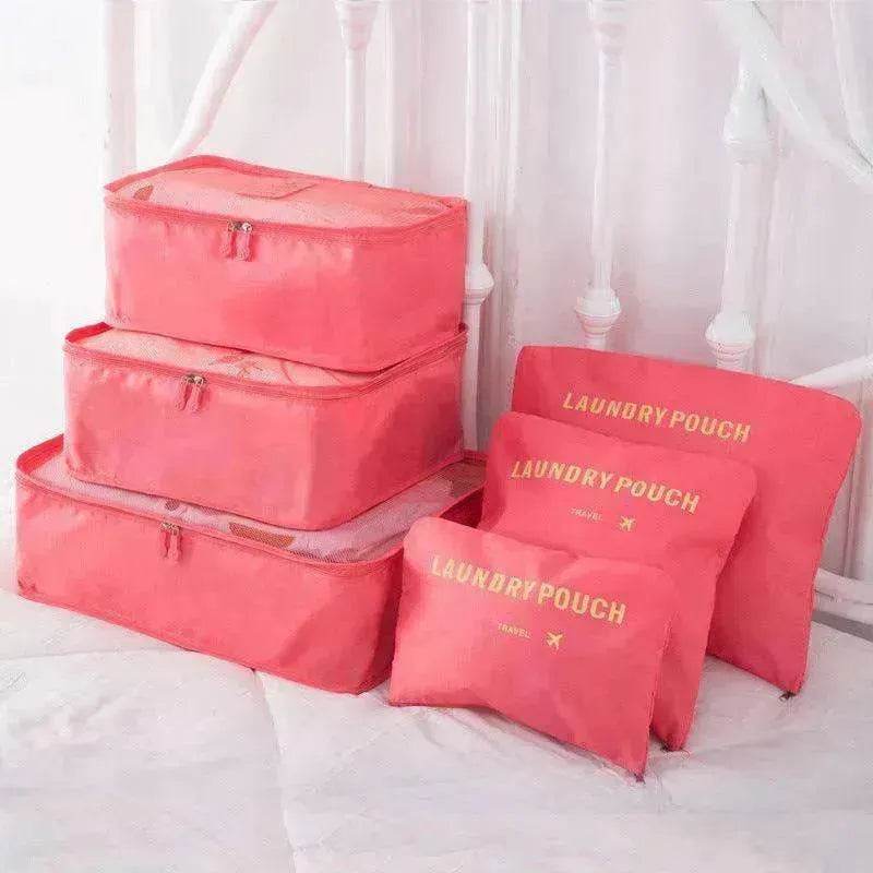 6 Pcs Travel Storage Bag Set For Clothes