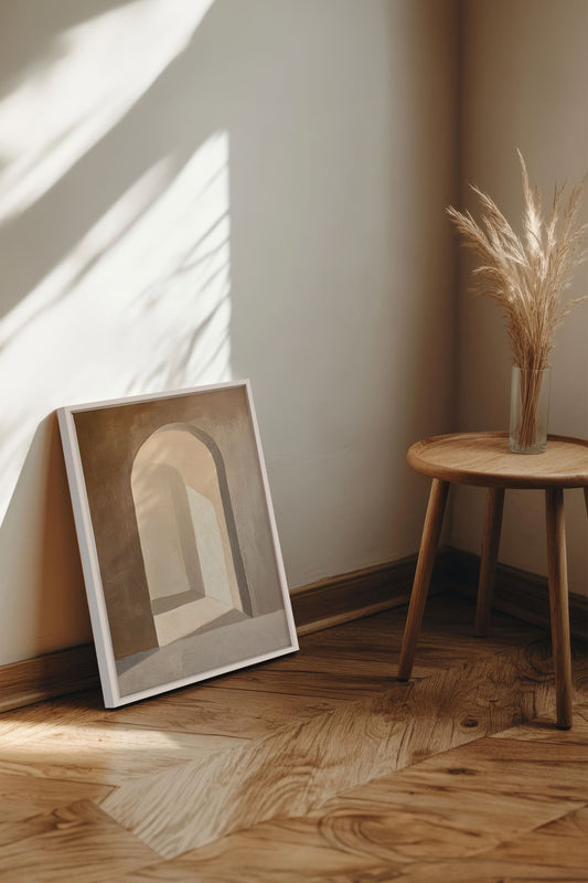 ARC DORÉ, Œuvre sur toile étirée