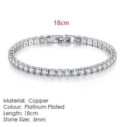 Women Tennis Bracelet