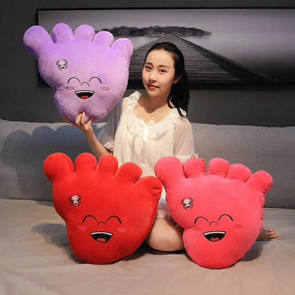 Creative Big Feet Nap Pillow Plush Toys Contented Chang Le