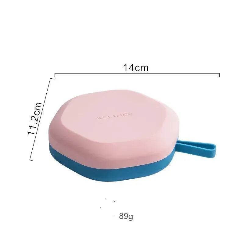 Portable Silicone Hexagonal DIY Ice Mold ice lattice