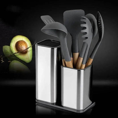 Stainless Steel Kitchen Cutlery Holder Utensils holder