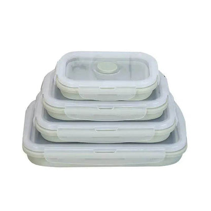 Silicone lunch containers