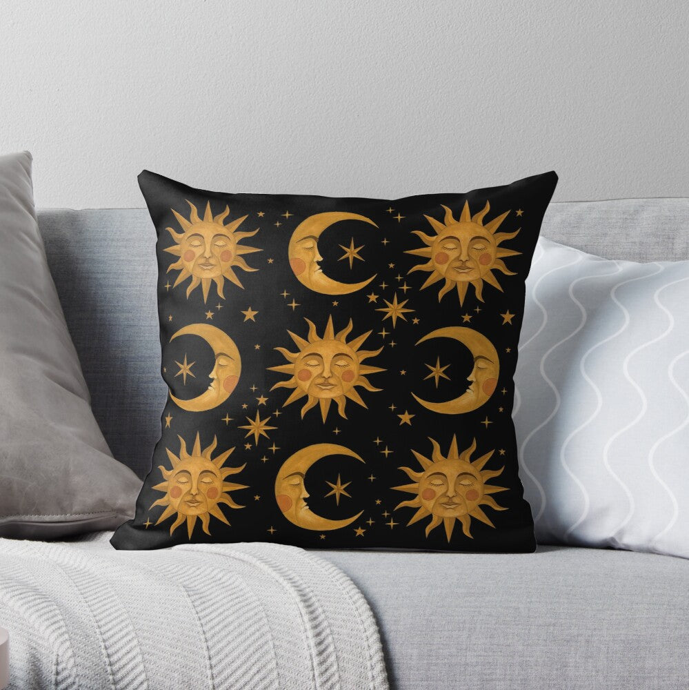 Modern Linen Pillow Cover – Minimalist Geometric Cushion Case for Home Décor