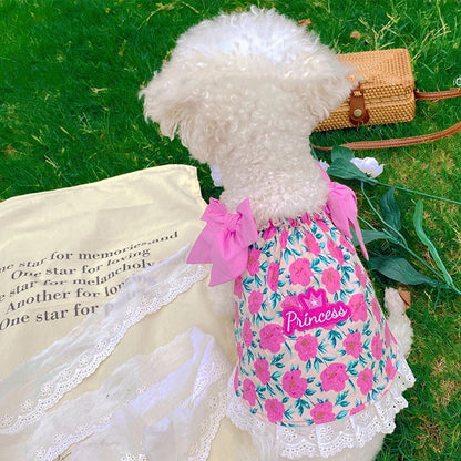 Robe de Princesse pour Chien – Tenue de Conte de Fées de Luxe pour Chiens