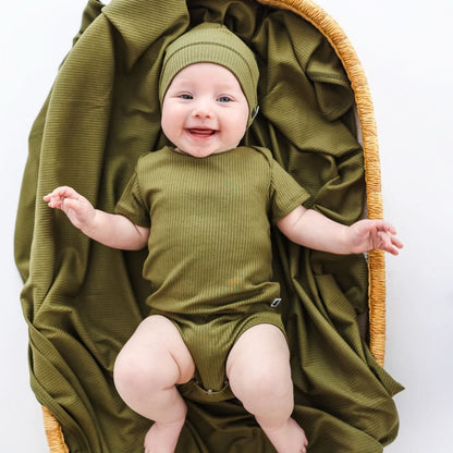 Baby Bamboo Onesie | Antique Floral