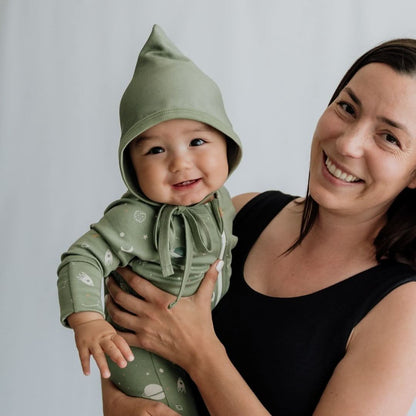 Bamboo Baby Pixie Bonnet | Rosewood