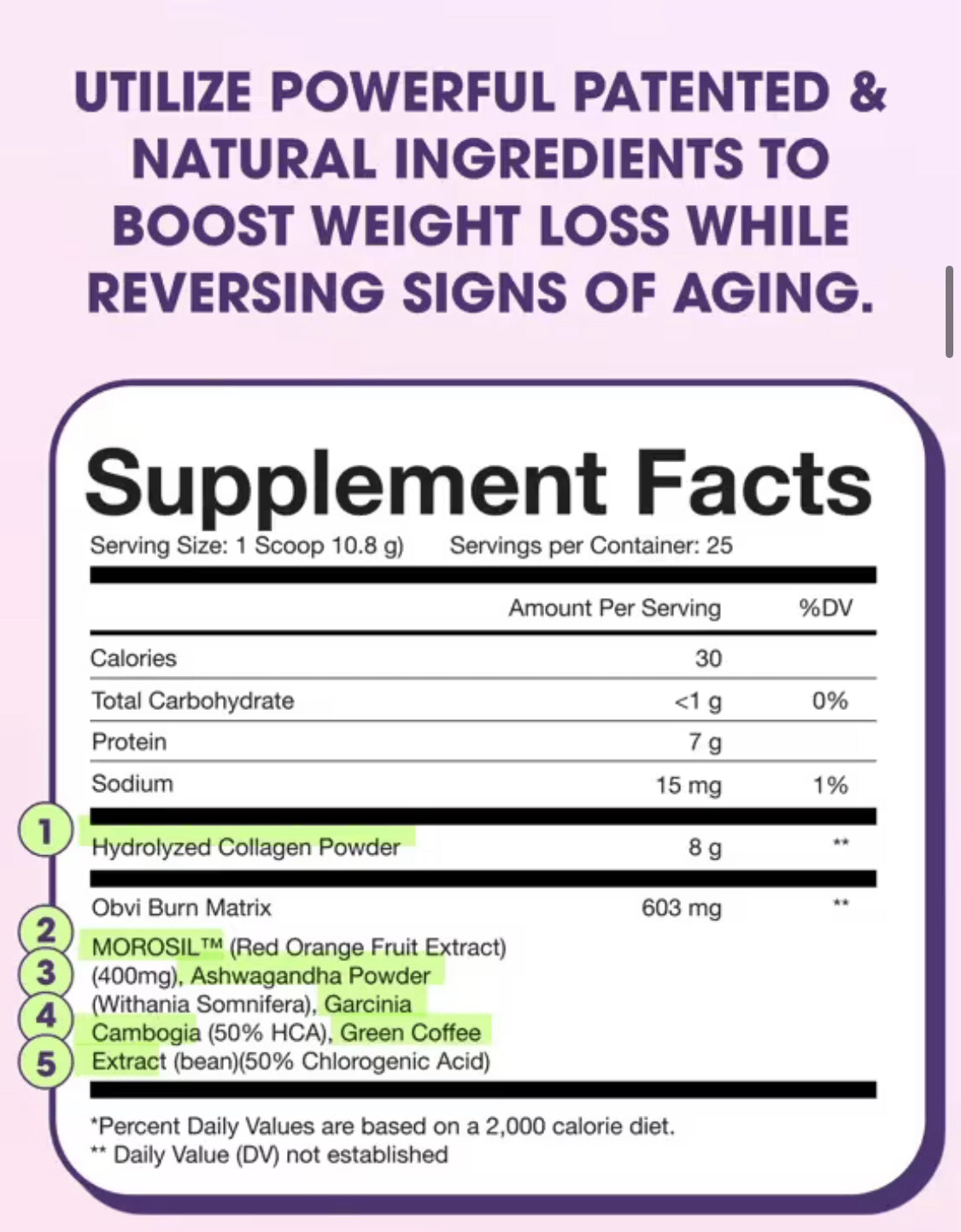 Obvi. Collagenic Powder
