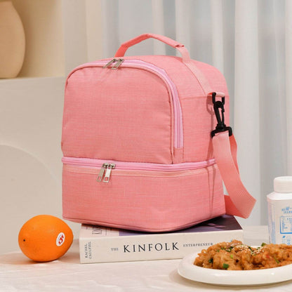Large Capacity Thickened Insulated Lunch Bag for Work