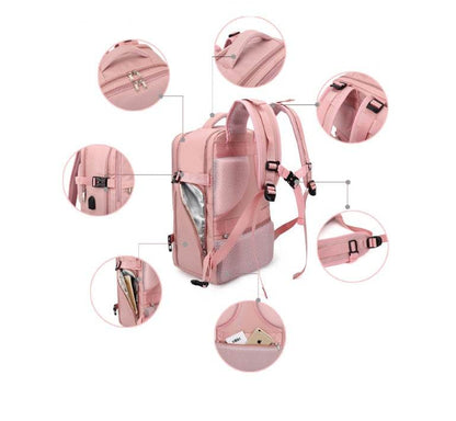Large capacity leisure school Laptop Girls backpack