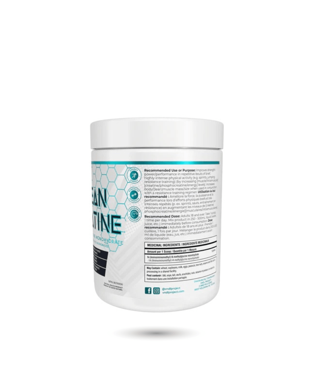 VNDL Micronized Creatine for Strength & Endurance