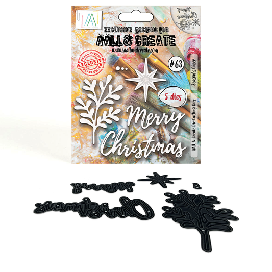 AALL and Create - Set de matrices de découpe - Season’s Cheer