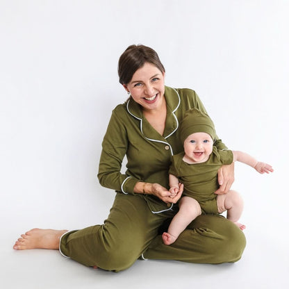 Baby Bamboo Onesie | Antique Floral