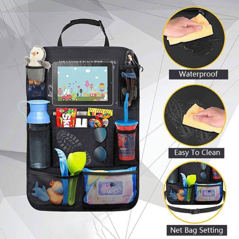 Back seat car organizer bag