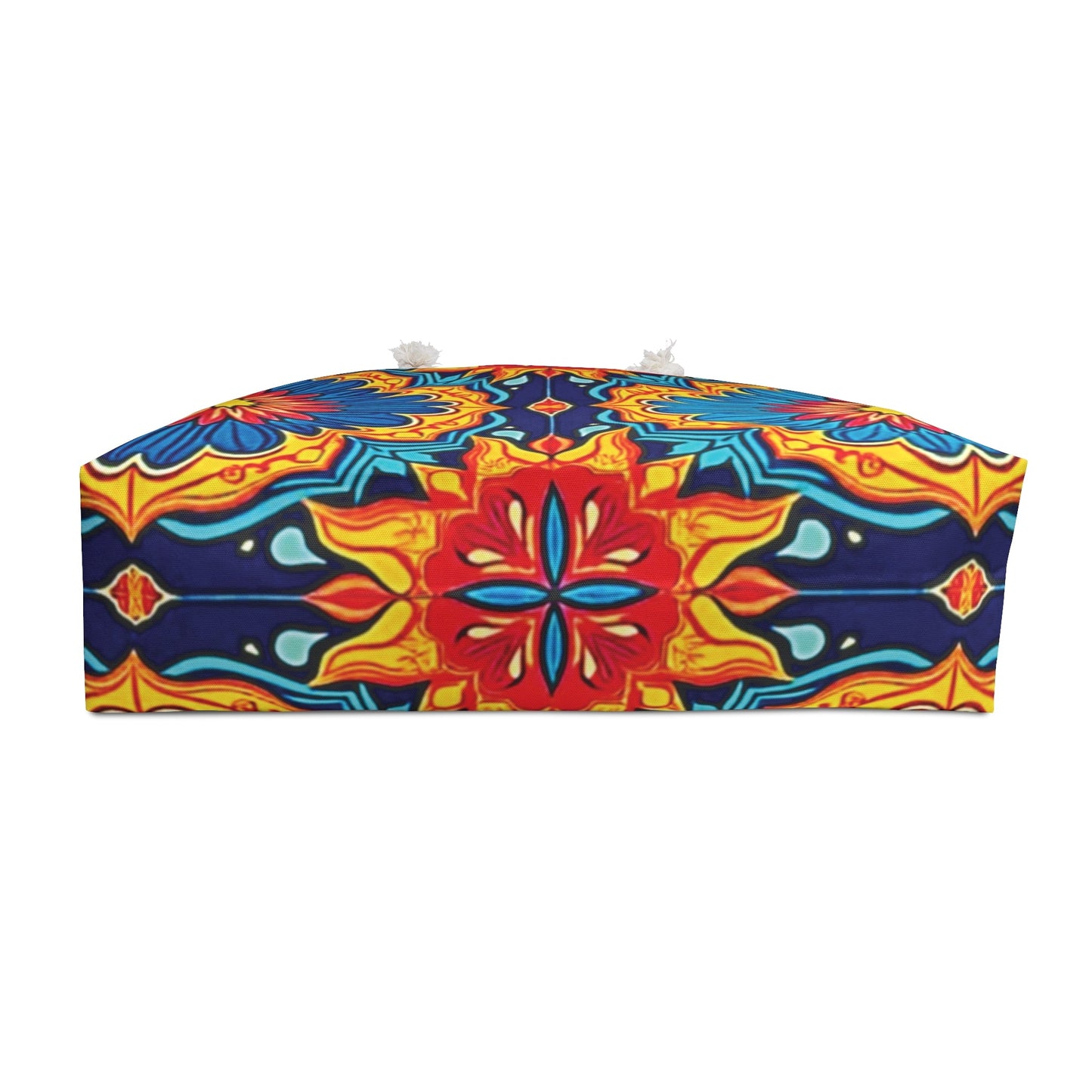 Colorful Mandala Floral Pattern Weekender Bag | Bohemian Travel Tote