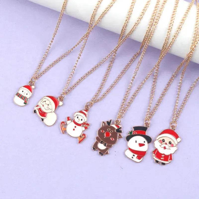 Collier de Noël pour femme Idée cadeau bijoux pour femme