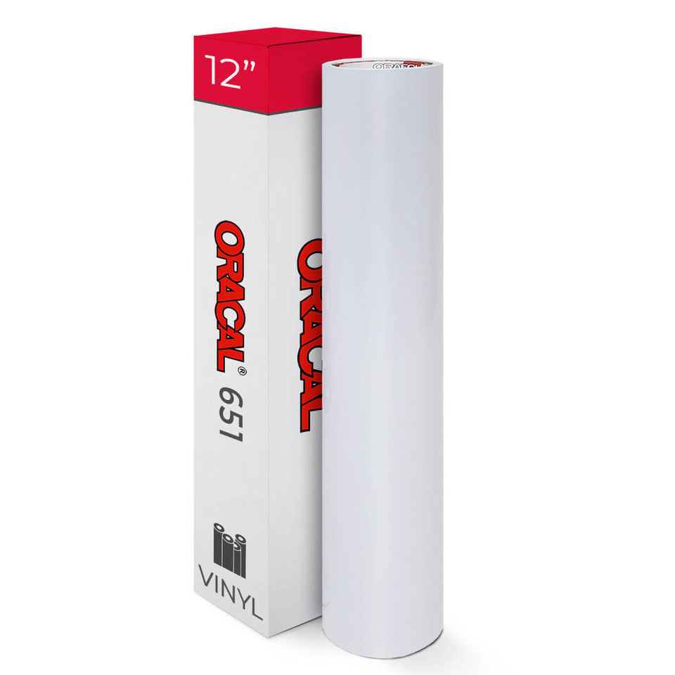Oracal 651 Blanc Brillant #010