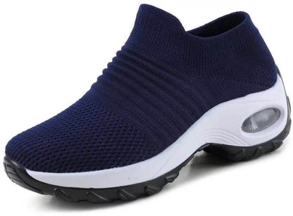 Casual Fashionable Socks Mesh Sneakers No tie sneakers women