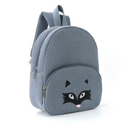 Embroidered Bear Backpack – Corduroy Cute Bag
