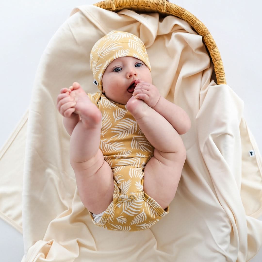 Baby Bamboo Onesie | Antique Floral