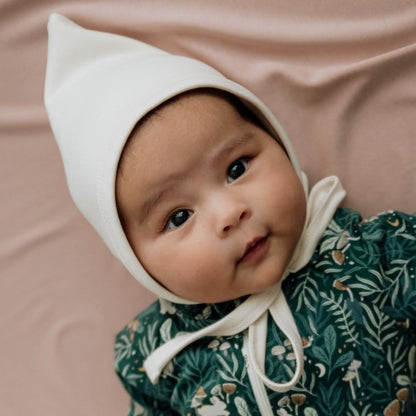 Bamboo Baby Pixie Bonnet | Rosewood