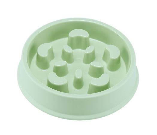 Pet Cat Dog Slow feeder Bowl Anti Choking Slow Feeding Puzzle Feeder