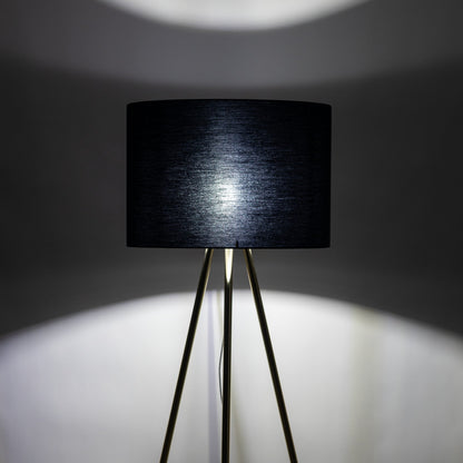 UMBERTO Black Modern  Floor Lamp  (Clearance)