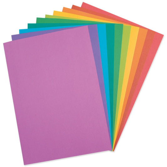Sizzix Surfacez Revealz Sandable Cardstock, A6, Jewel, 40PK