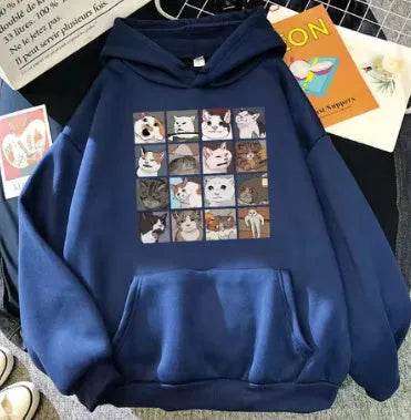 Women's Personalized Harajuku Sweatshirt Loose Plus Size