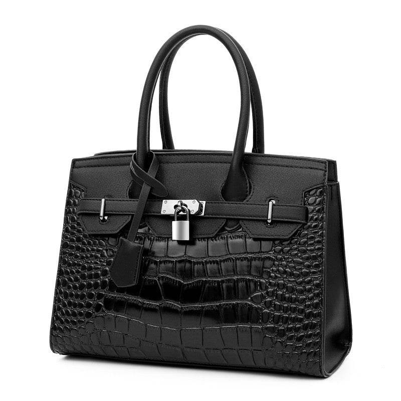 Trendy crocodile pattern Cooperate Work Handbag for Ladies