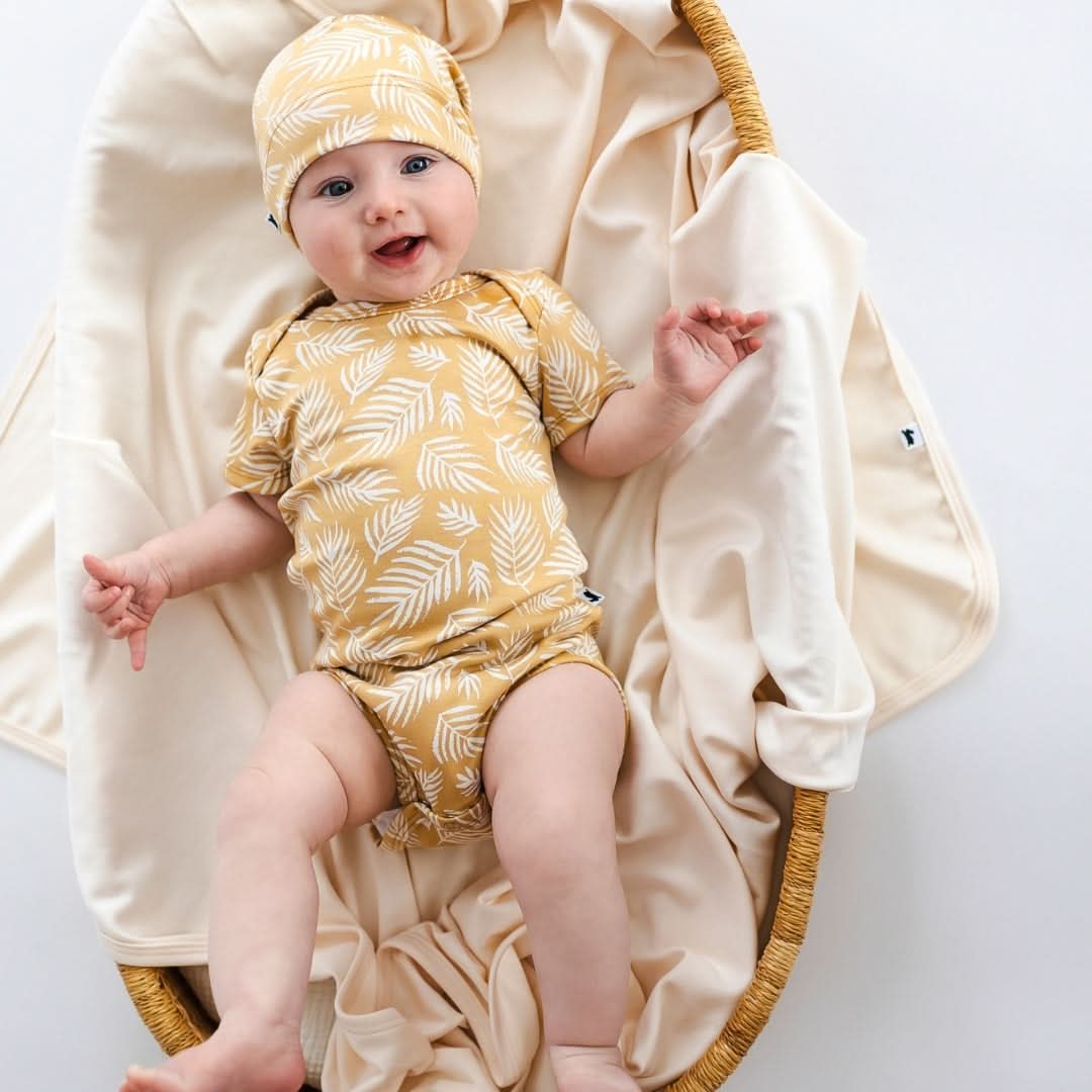 Baby Bamboo Onesie | Antique Floral