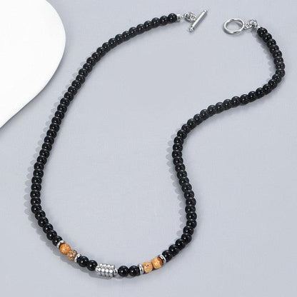 Black Pearl Vintage Stainless Steel