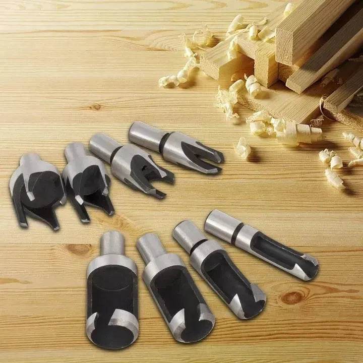 8pcs Wood Plug Cutter set tapered plug cutter