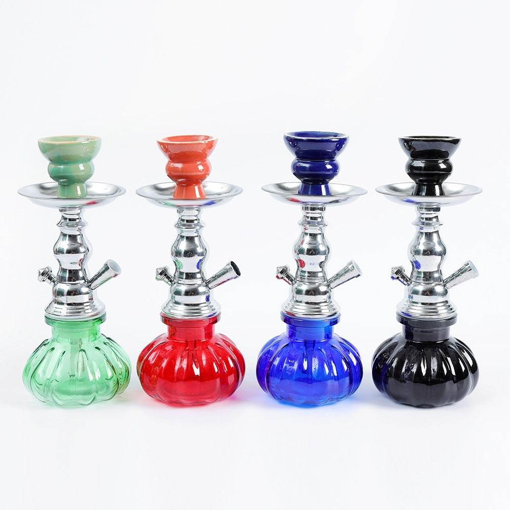 Small Size Iron Single And Double Pipe Hookah Suit