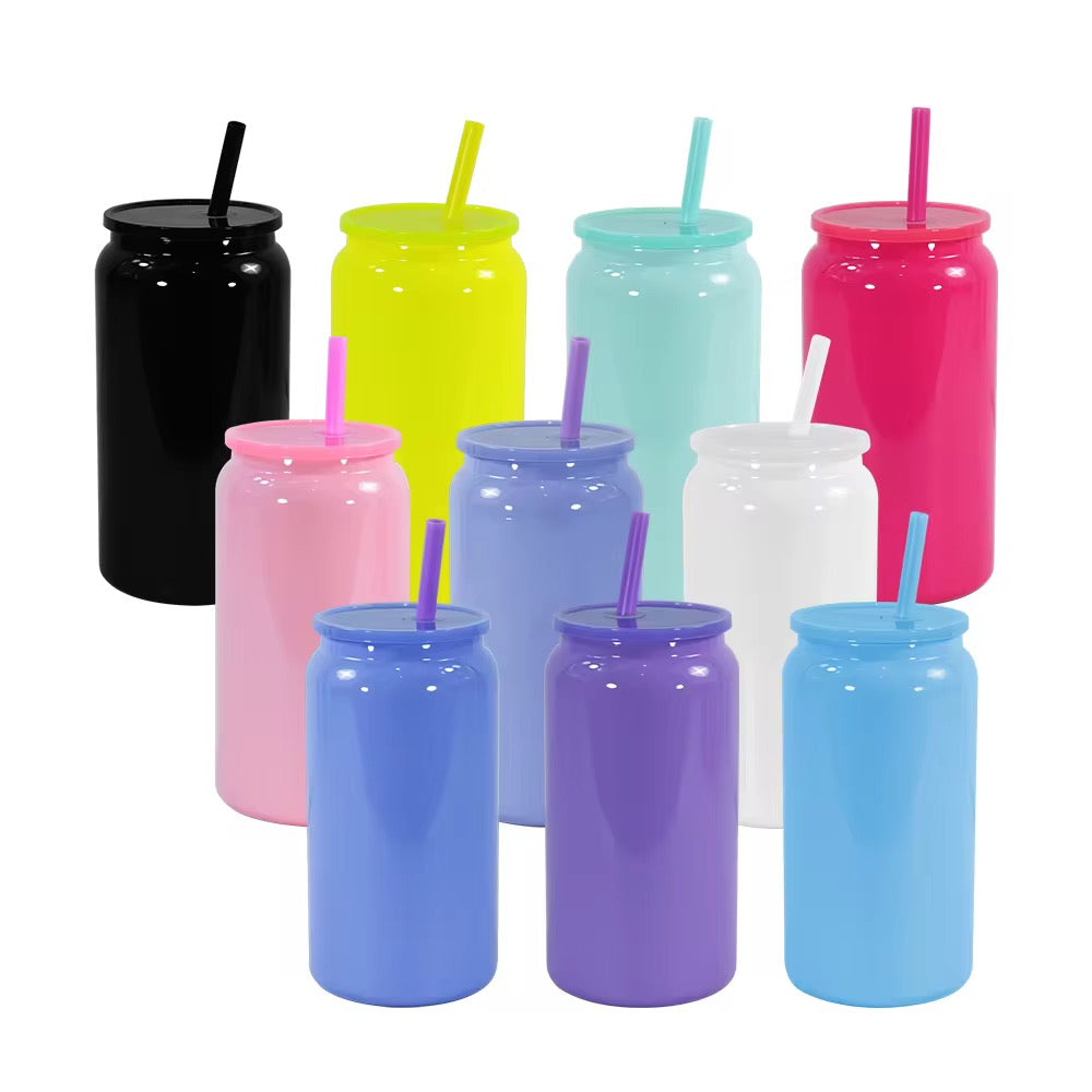 16oz Sublimation Stainless Steel Can - Double Wall Vacuum Insulated