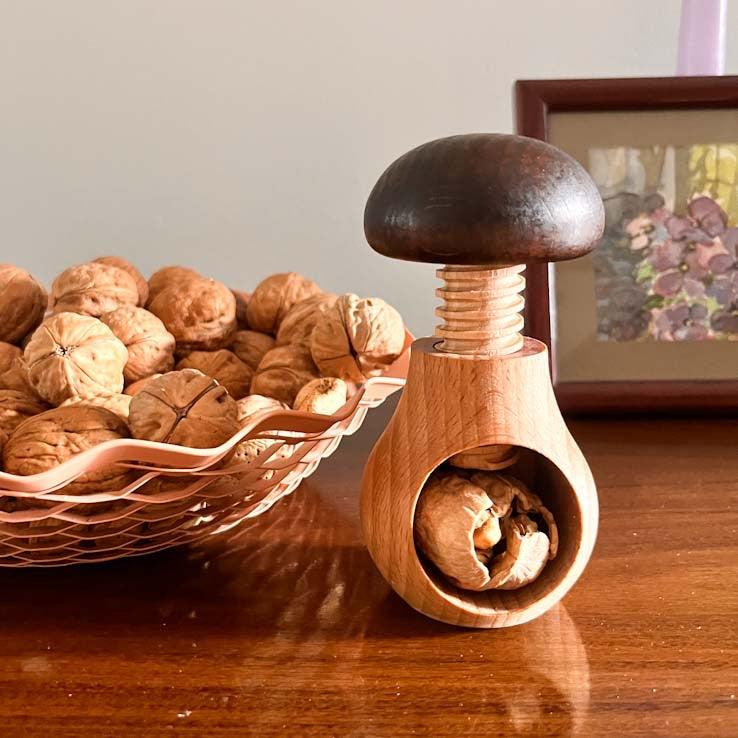Casse-Noisette en Bois Champignon