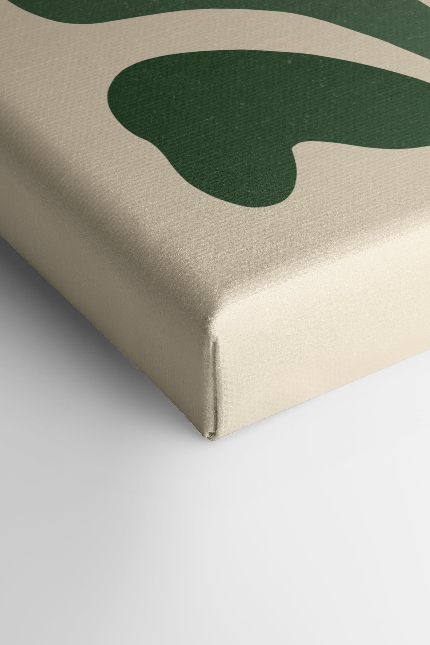 PÉTALES BEIGE, toile imprimée