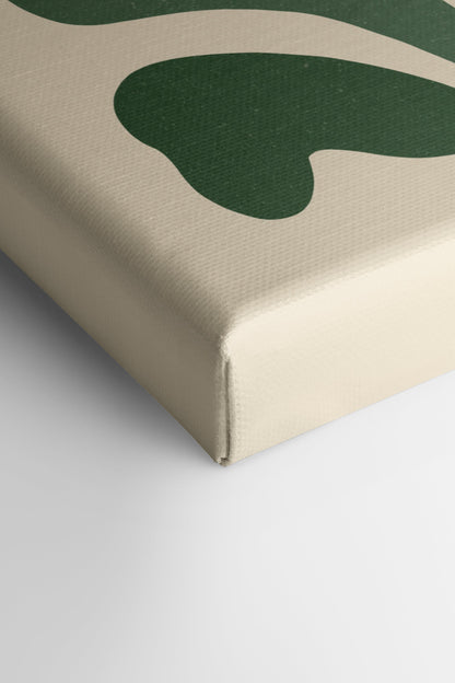 PÉTALES BEIGE, toile imprimée