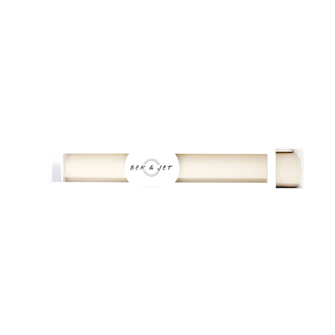 Vegan Leather Changing Mat | Ivory