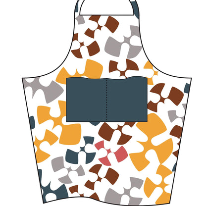 Le Flutter : Tablier en coton lavable de créateur