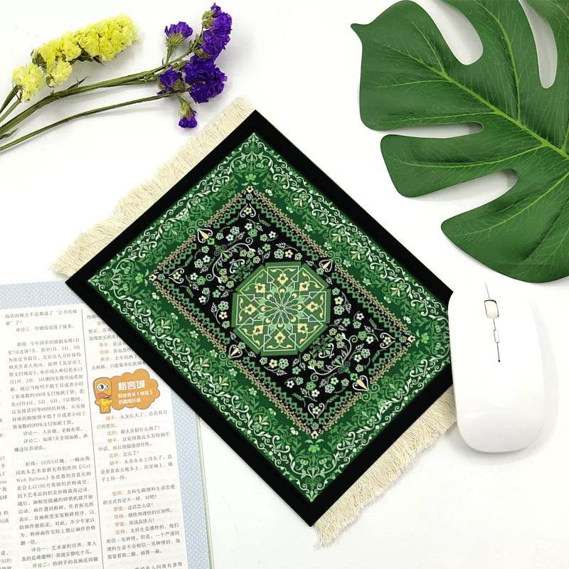 Office mouse pad, Suede fringe mouse pad Hot rubber  Bohemian style